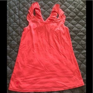 Lilly Pulitzer cross back ruffle tank xsmall